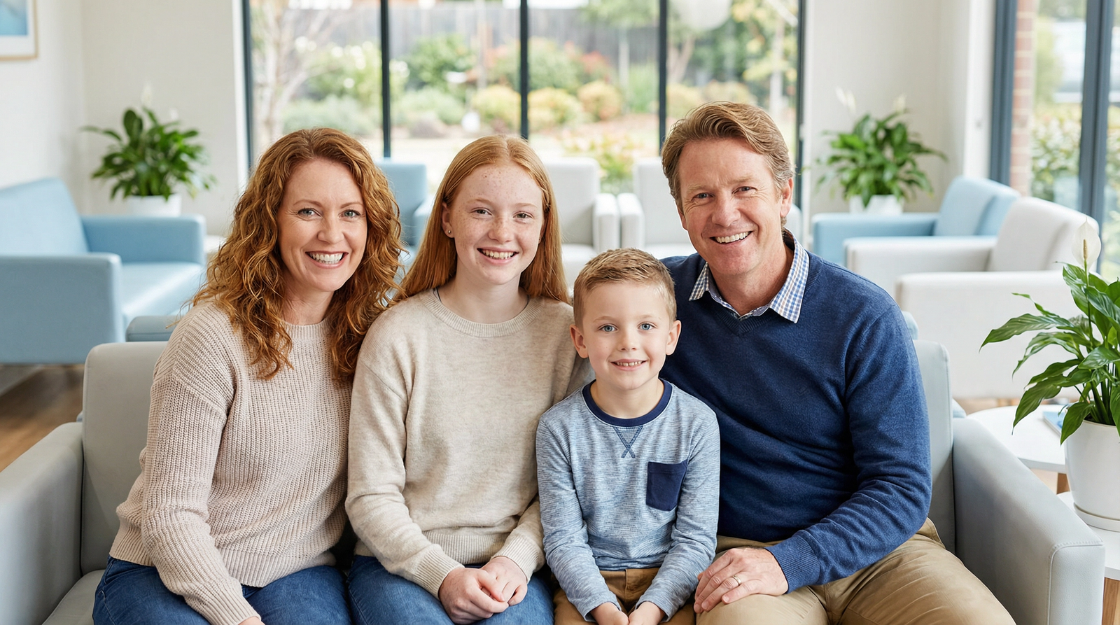 Happy family at Elite Medical & Dental Clinic Dublin